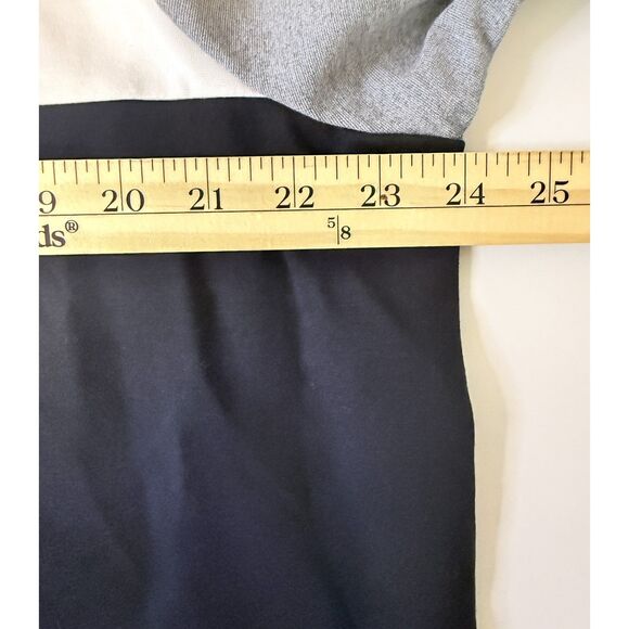 NWT Lane Bryant Color Block Houndstooth 3/4 Sleeve Career Structured Top 18/20 - Picture 5 of 8